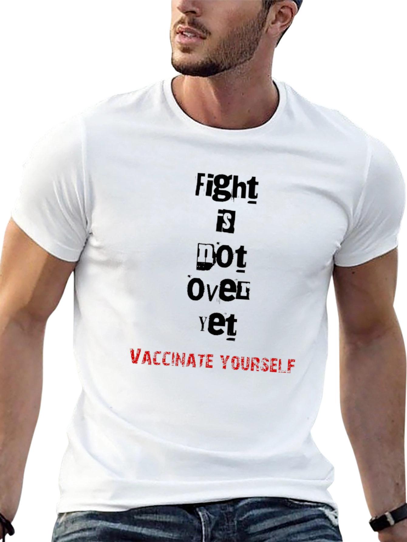 Fight Is Not Over Vaccinate T-Shirt