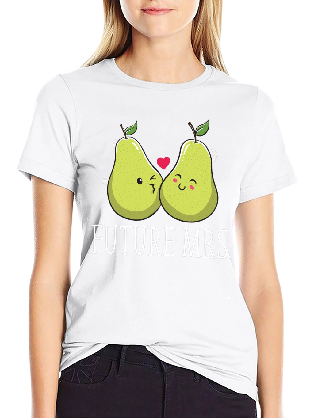 Future Mrs. Pear Couple Matching T-Shirt