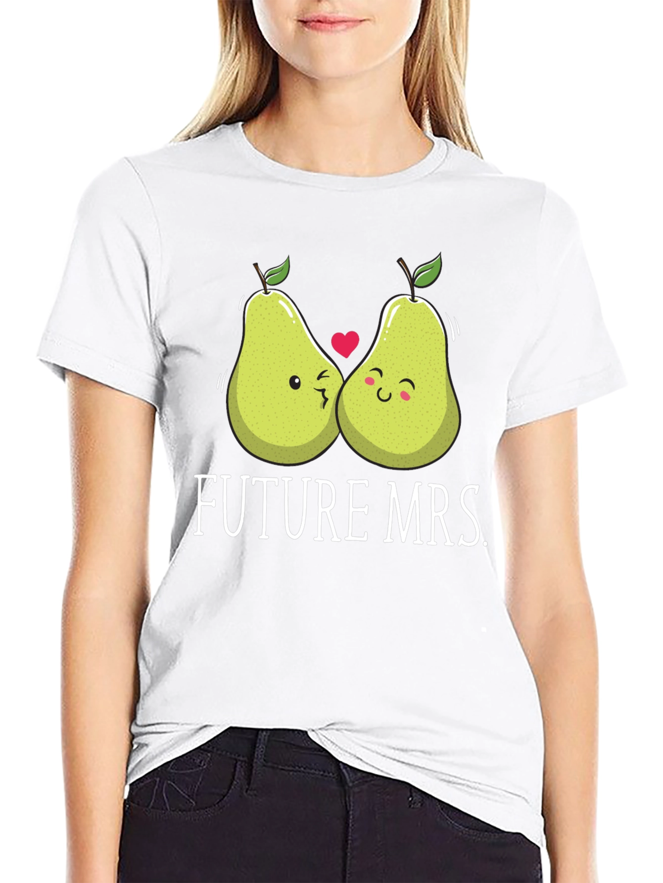 Future Mrs. Pear Couple Matching T-Shirt