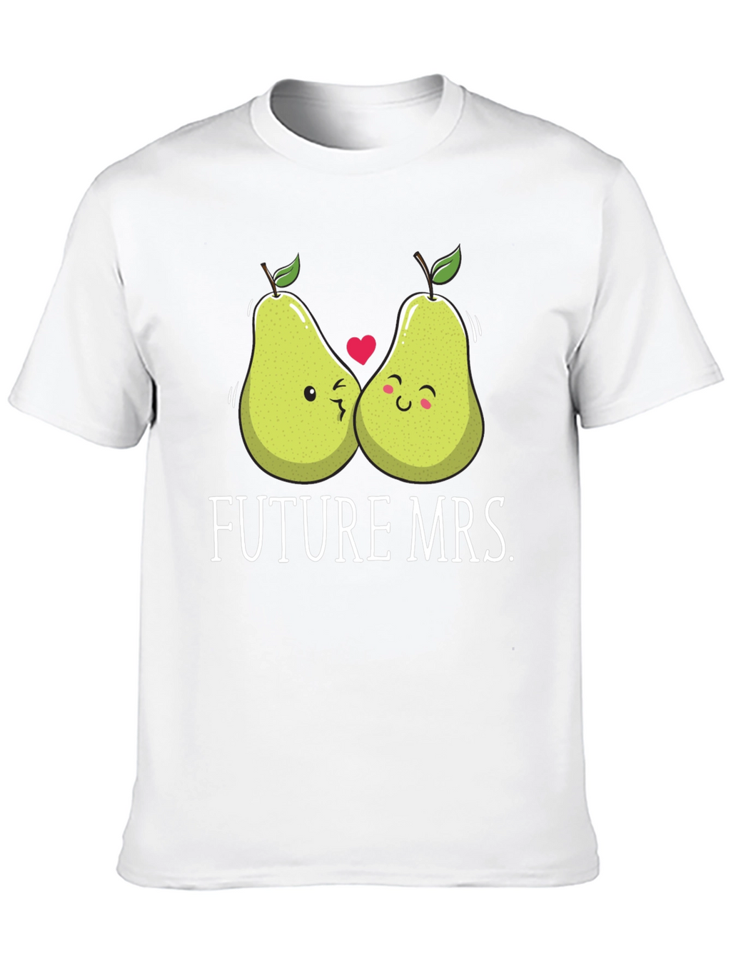 Future Mrs. Pear Couple Matching T-Shirt