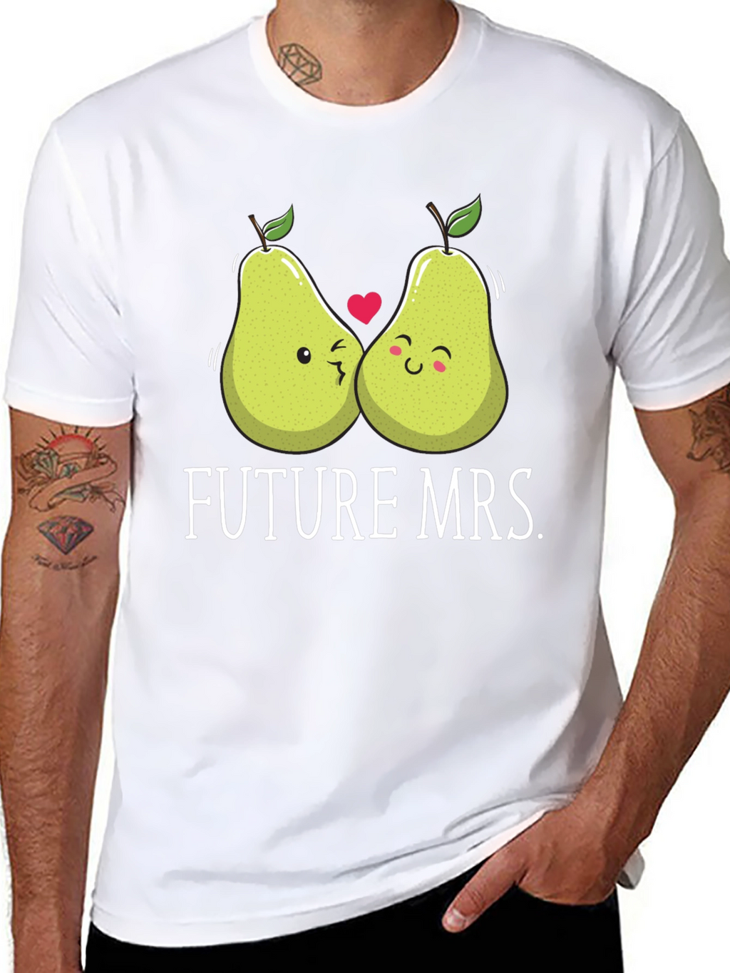 Future Mrs. Pear Couple Matching T-Shirt