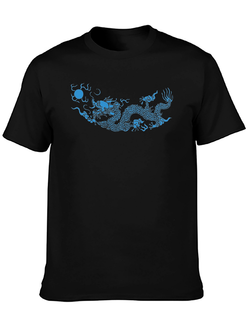 Dragon Graphic T-Shirt - Stylish Black Tee