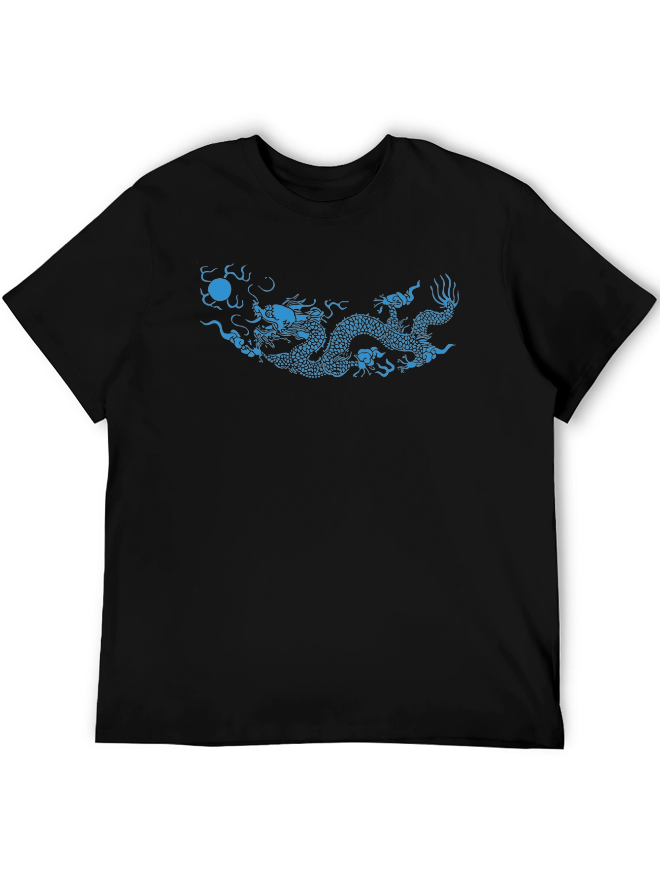 Dragon Graphic T-Shirt - Stylish Black Tee
