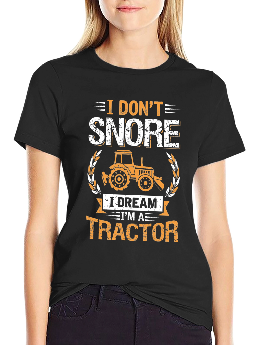 I Dont Snore Tractor T-Shirt