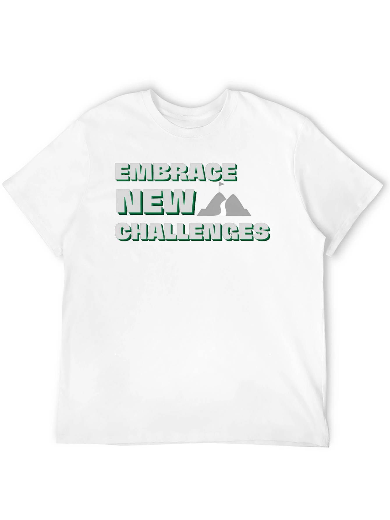 Embrace New Challenges Graphic T-Shirt
