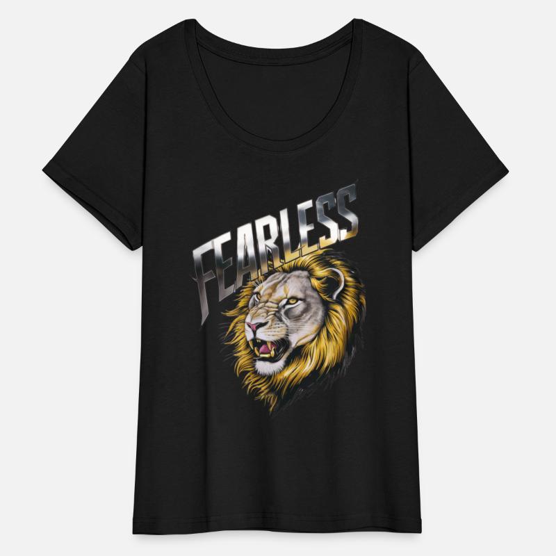 Fearless lion ,Lionhearted Embrace the Fearless