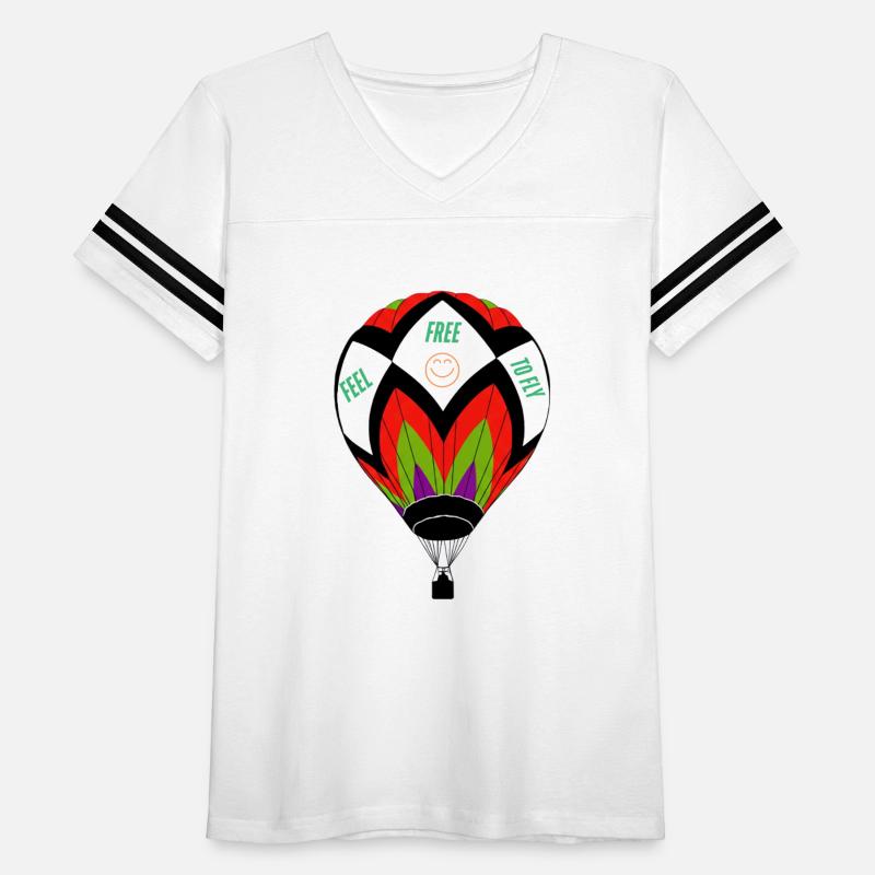 Feel Free to Fly - Colorful Hot Air Balloon