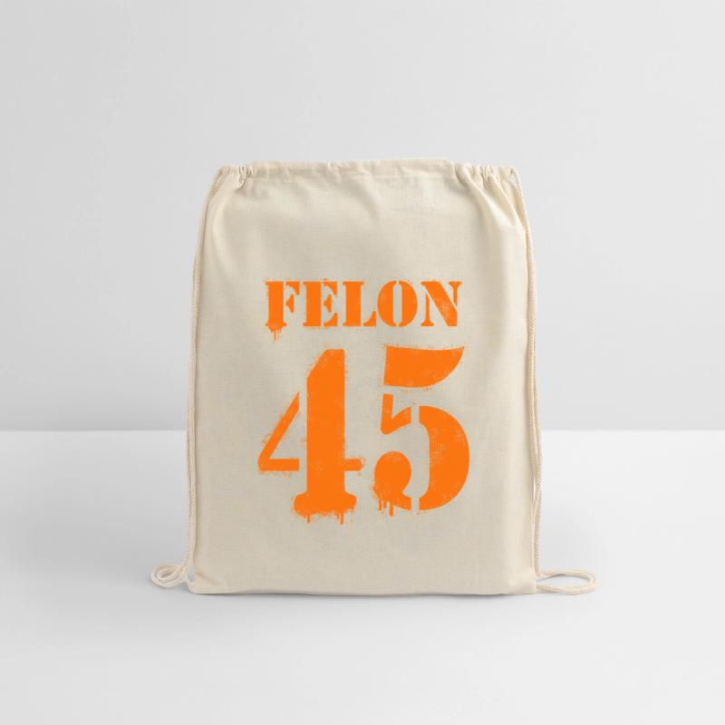 Felon 45 Orange Spray Paint Stencil Graffiti
