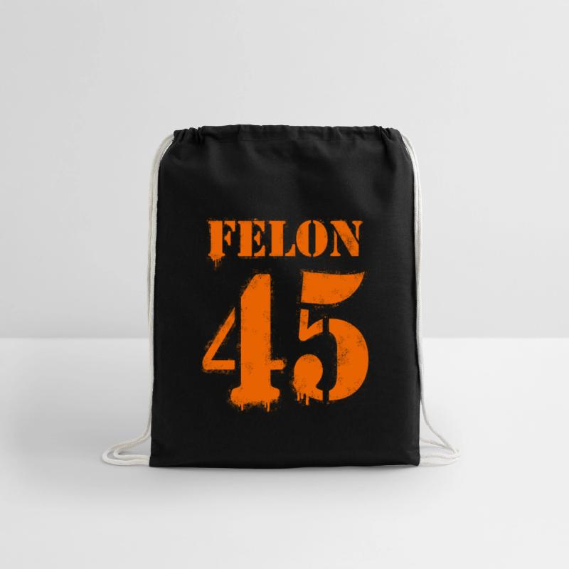 Felon 45 Orange Spray Paint Stencil Graffiti