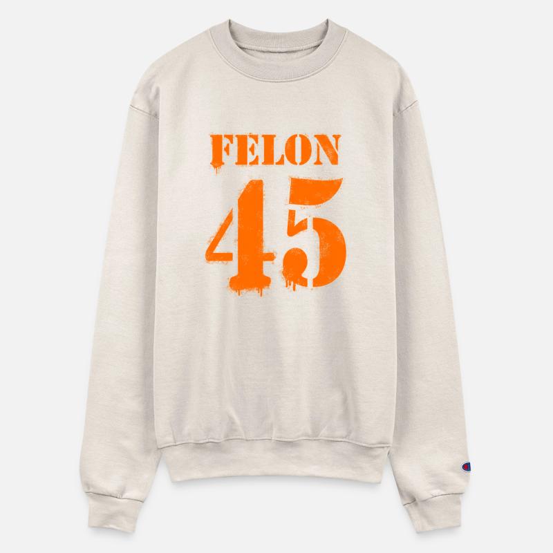 Felon 45 Orange Spray Paint Stencil Graffiti