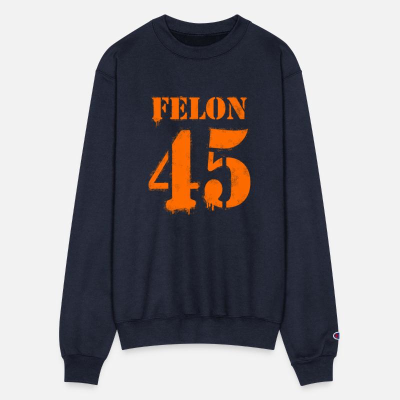 Felon 45 Orange Spray Paint Stencil Graffiti