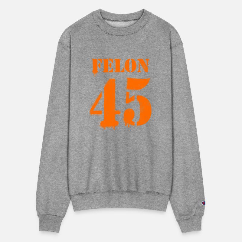 Felon 45 Orange Spray Paint Stencil Graffiti