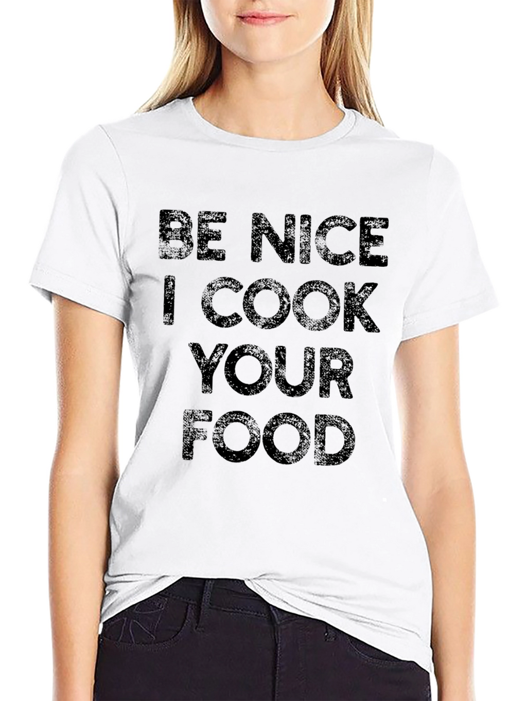Be Nice I Cook Your Food Graphic Tee
