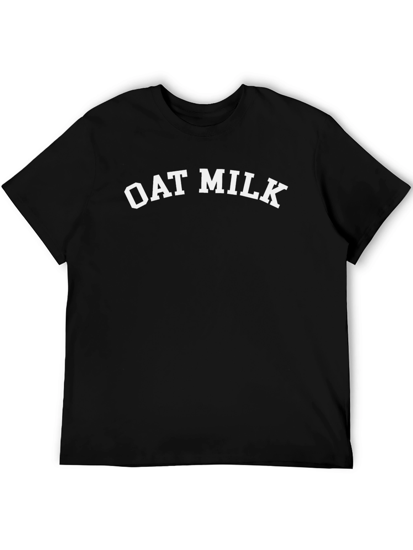 Oat Milk Tee - Vegan Lifestyle Soft Cotton T-Shirt