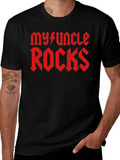 My Uncle Rocks T-Shirt - Black