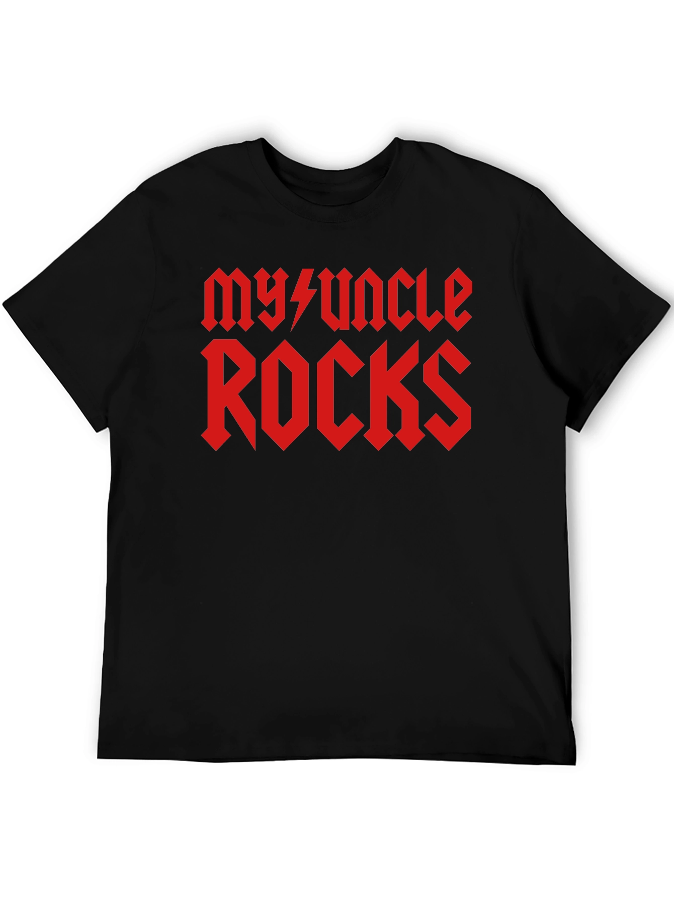 My Uncle Rocks T-Shirt - Black