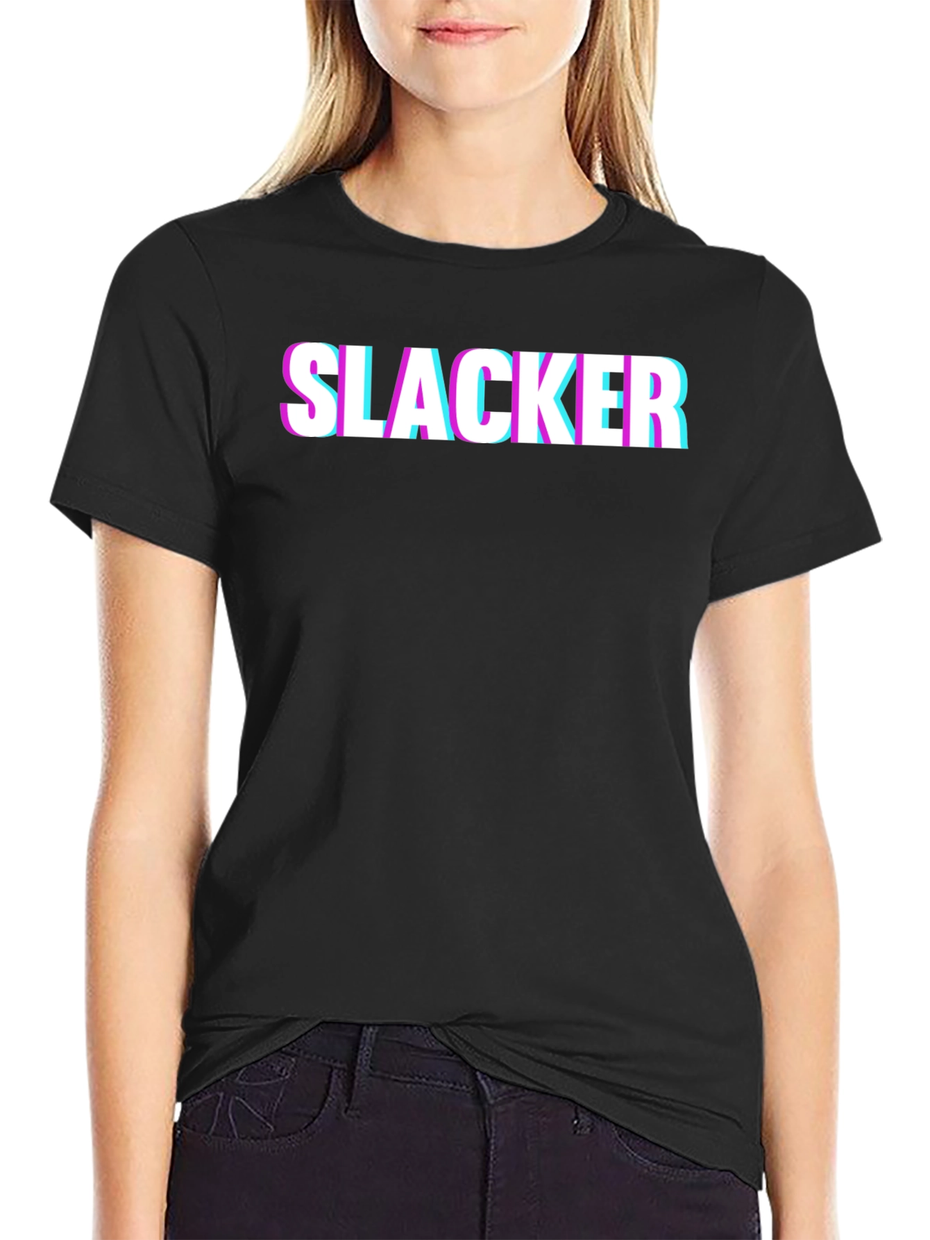 Slacker Graphic Tee - Mens Short Sleeve T-Shirt