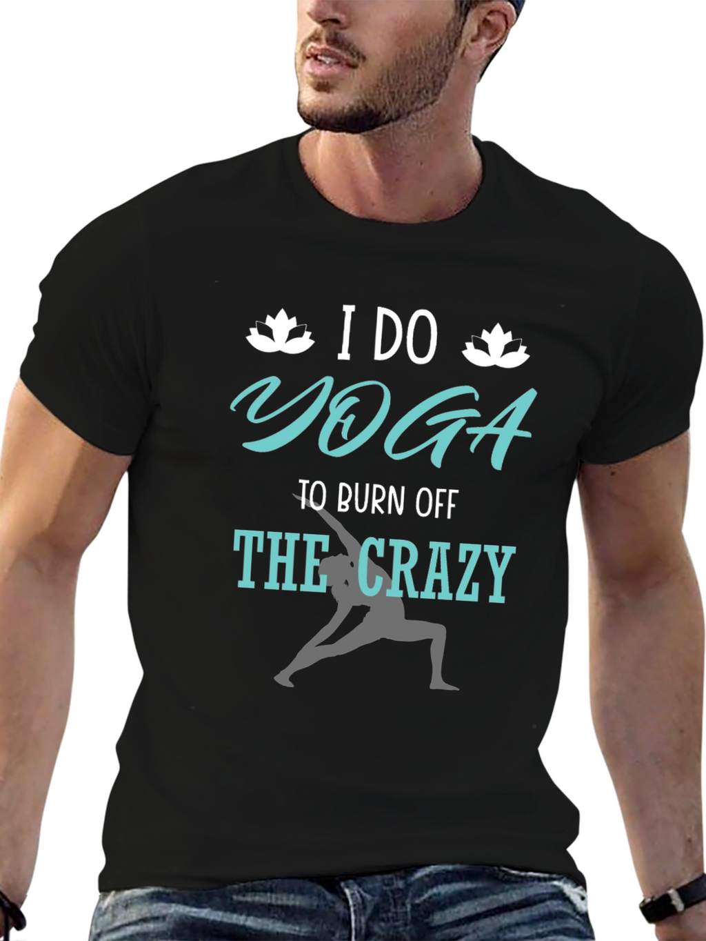 Yoga Crazy Graphic Tee