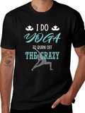 Yoga Crazy Graphic Tee