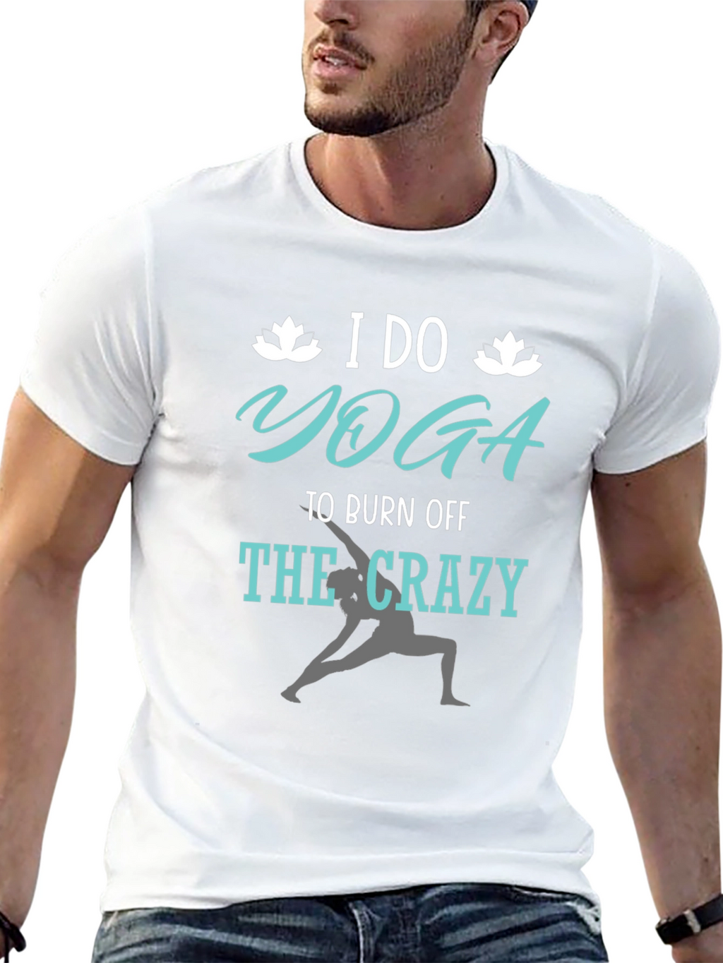 Yoga Crazy Graphic Tee