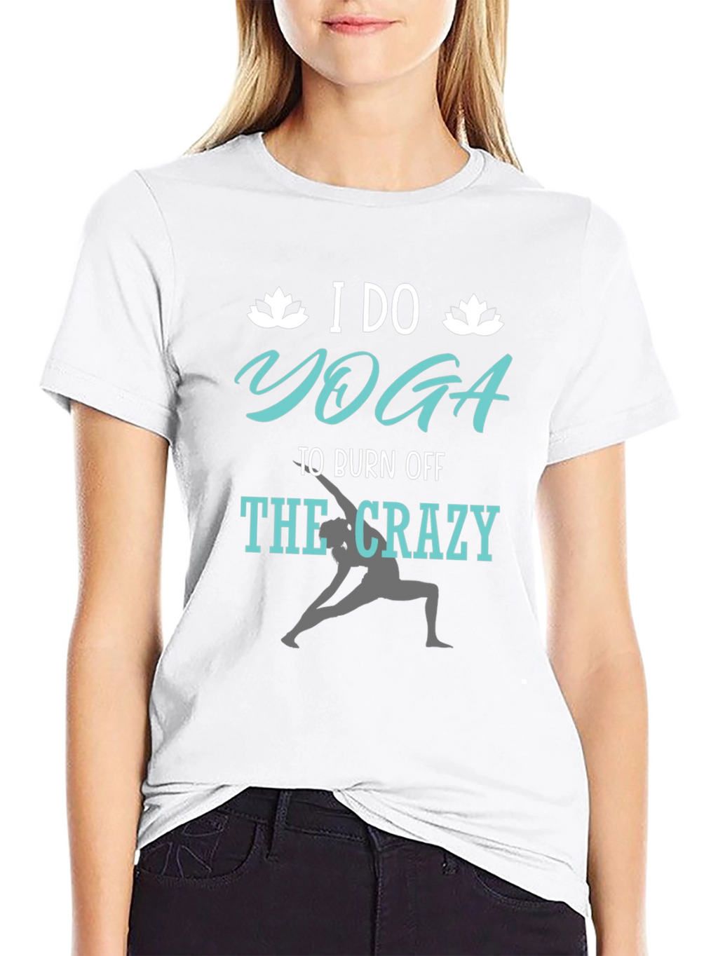 Yoga Crazy Graphic Tee