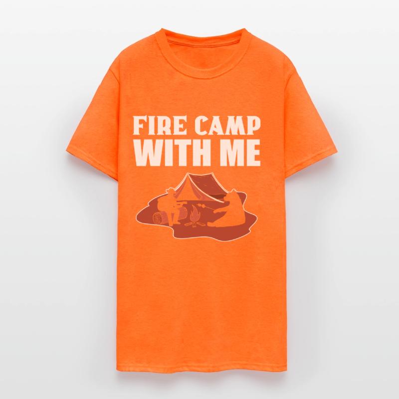 Fire Camp Camper And Hobby Hippie Gift