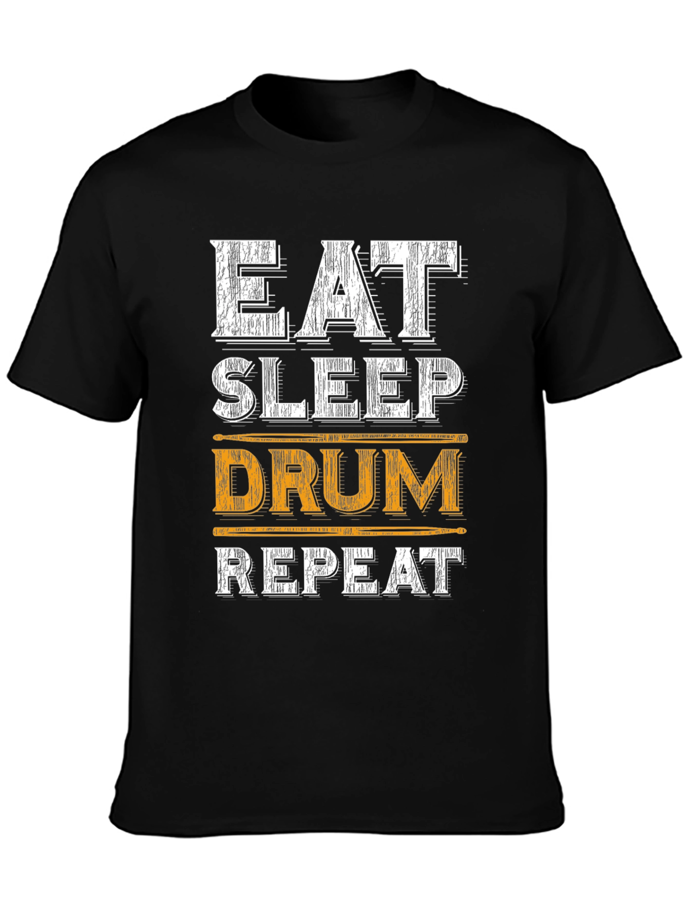 Eat Sleep Drum Repeat Graphic Tee