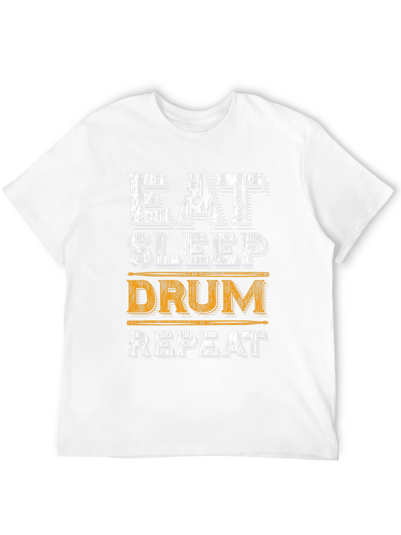 Eat Sleep Drum Repeat Graphic Tee