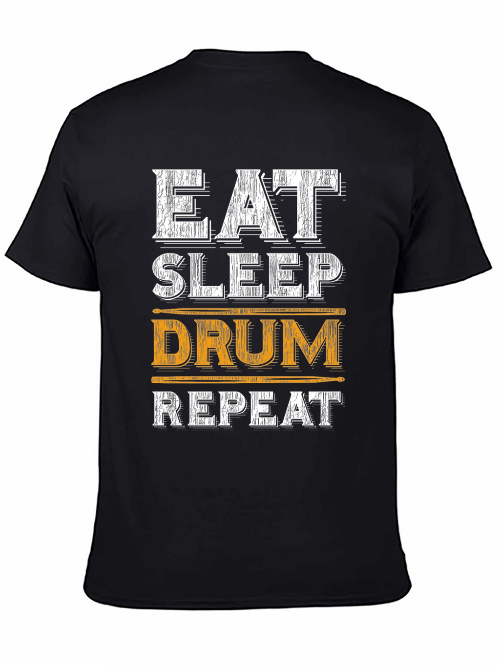 Eat Sleep Drum Repeat Graphic Tee