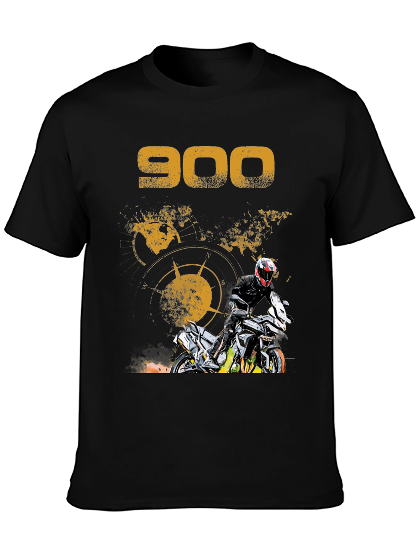 900 Motorcycle Graphic T-Shirt