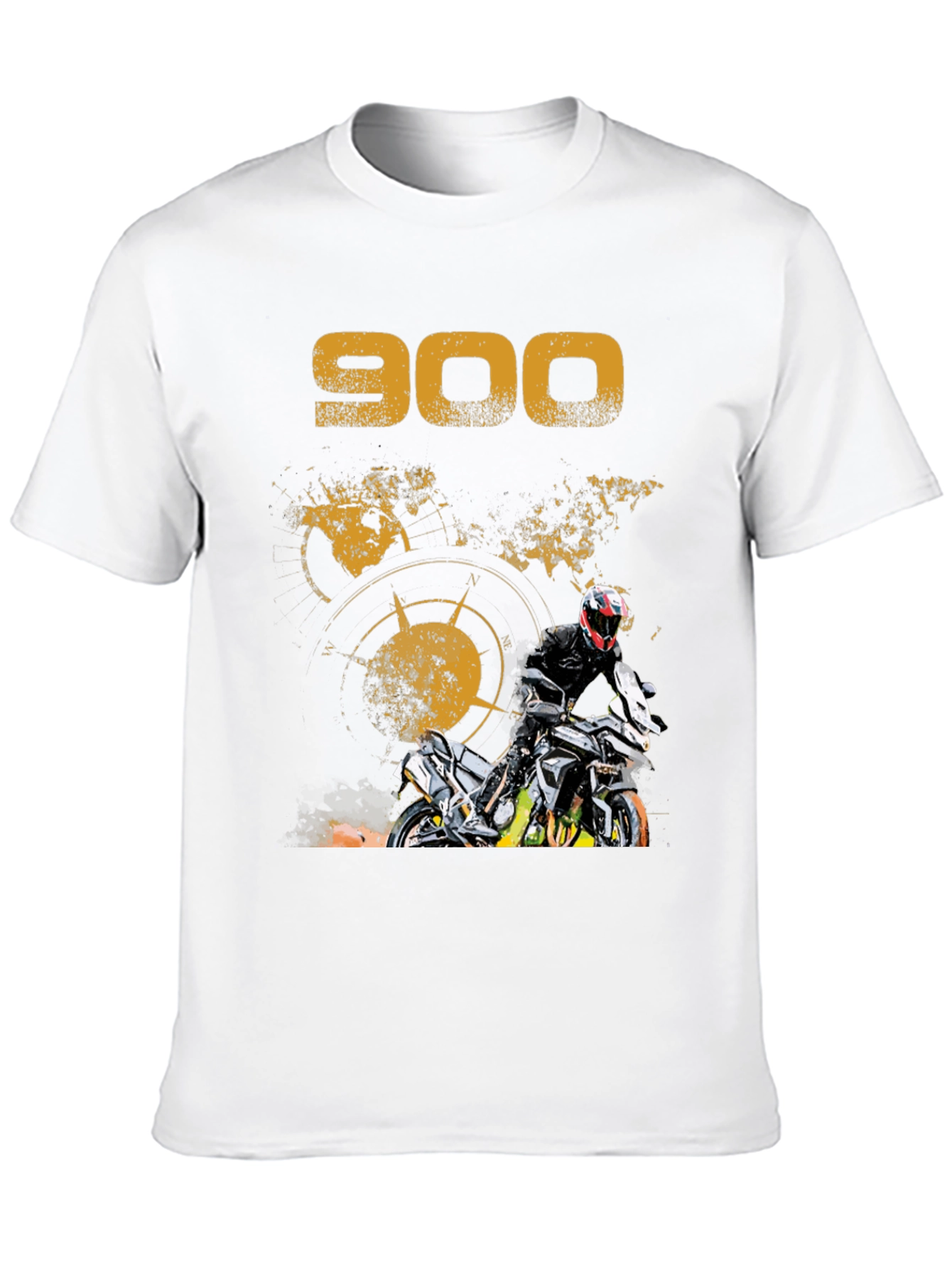 900 Motorcycle Graphic T-Shirt