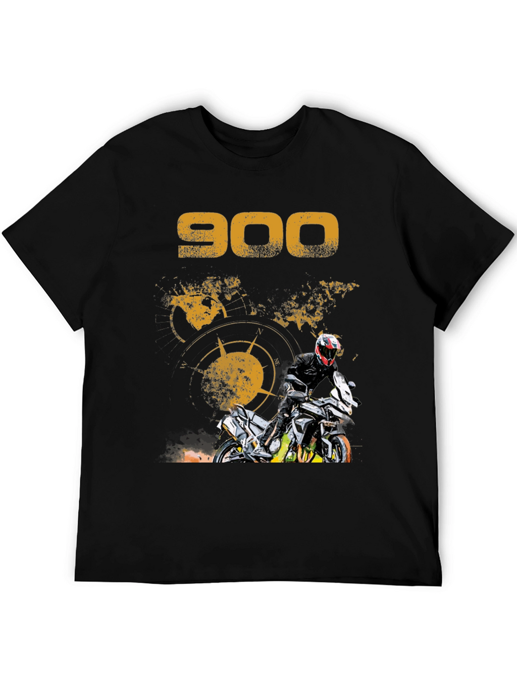 900 Motorcycle Graphic T-Shirt