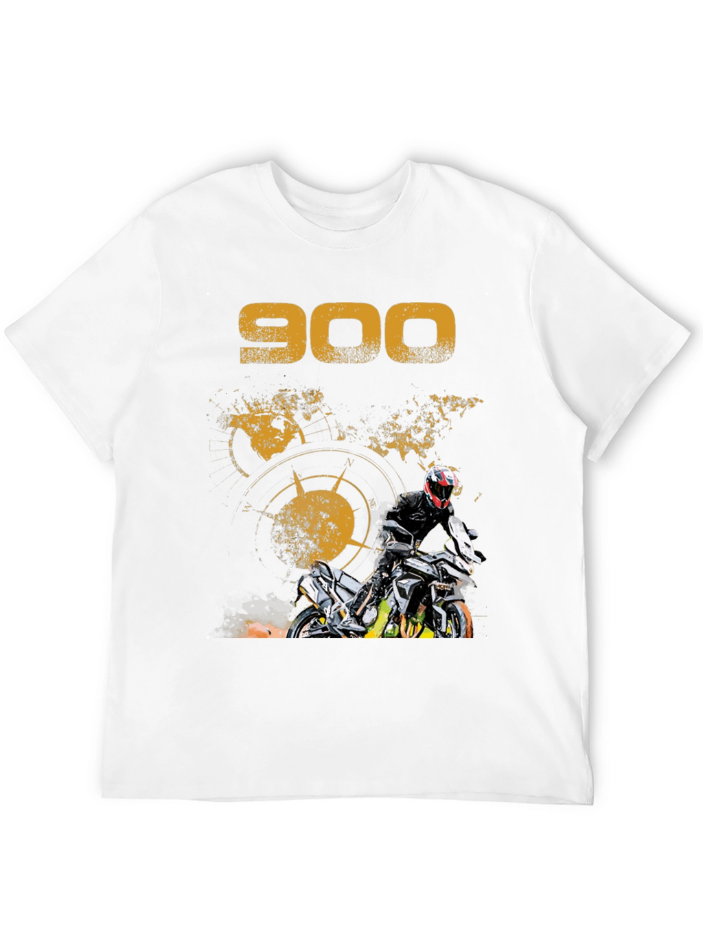 900 Motorcycle Graphic T-Shirt