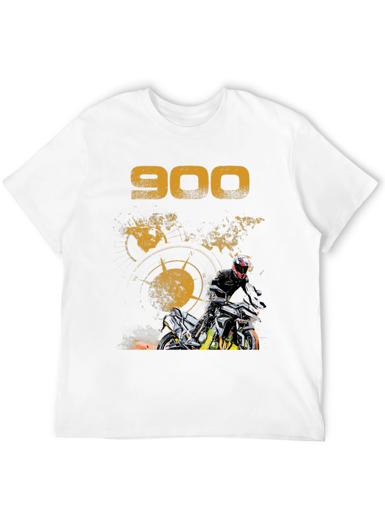 900 Motorcycle Graphic T-Shirt