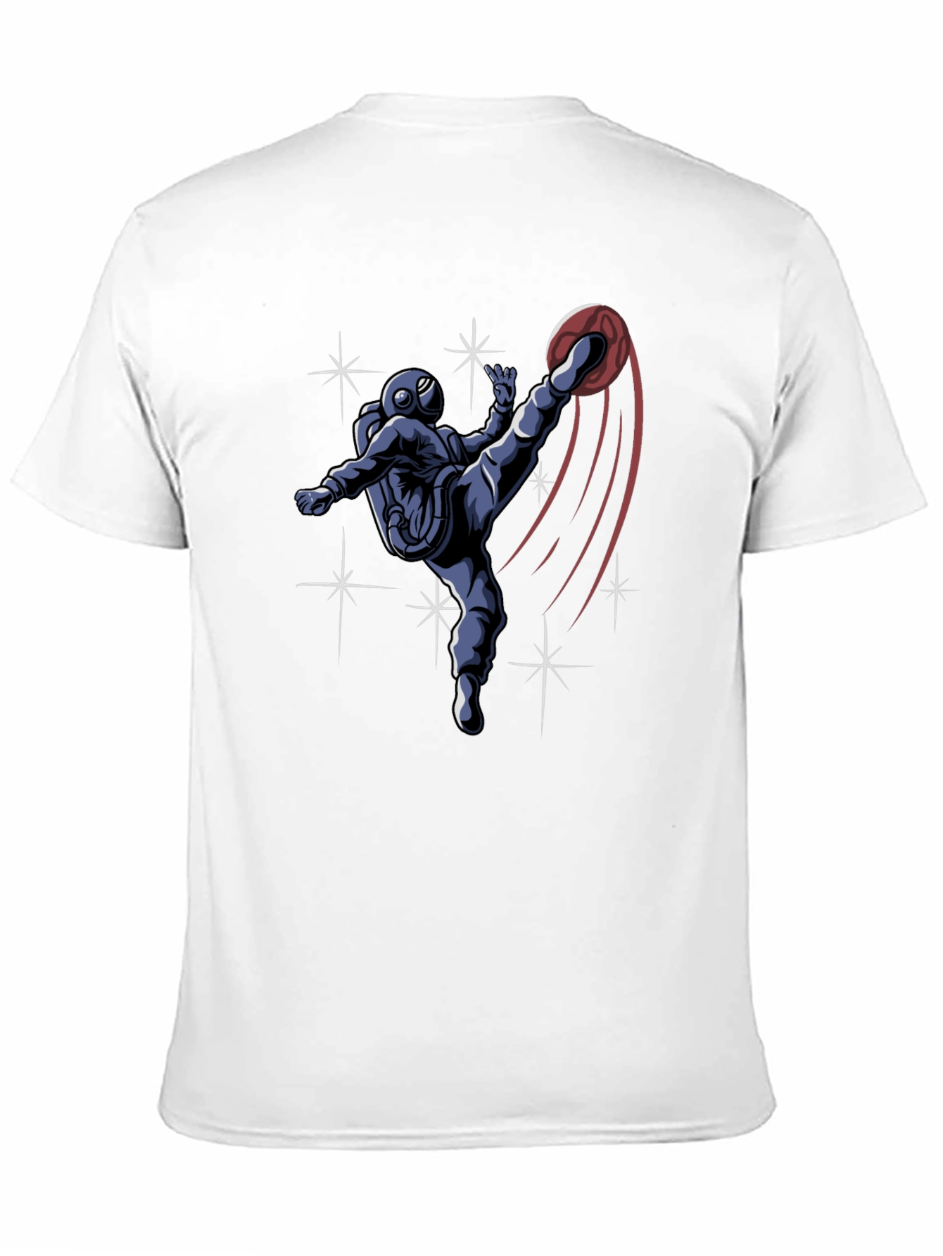 Astronaut Soccer T-Shirt - Space Kick