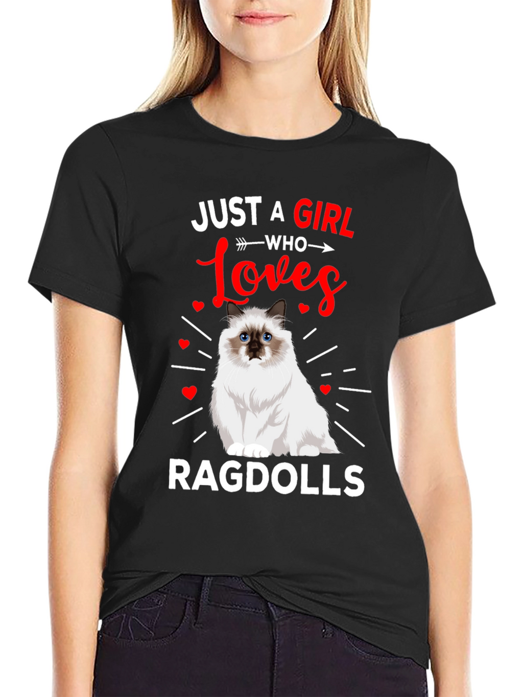 Just a Girl Who Loves Ragdolls T-Shirt