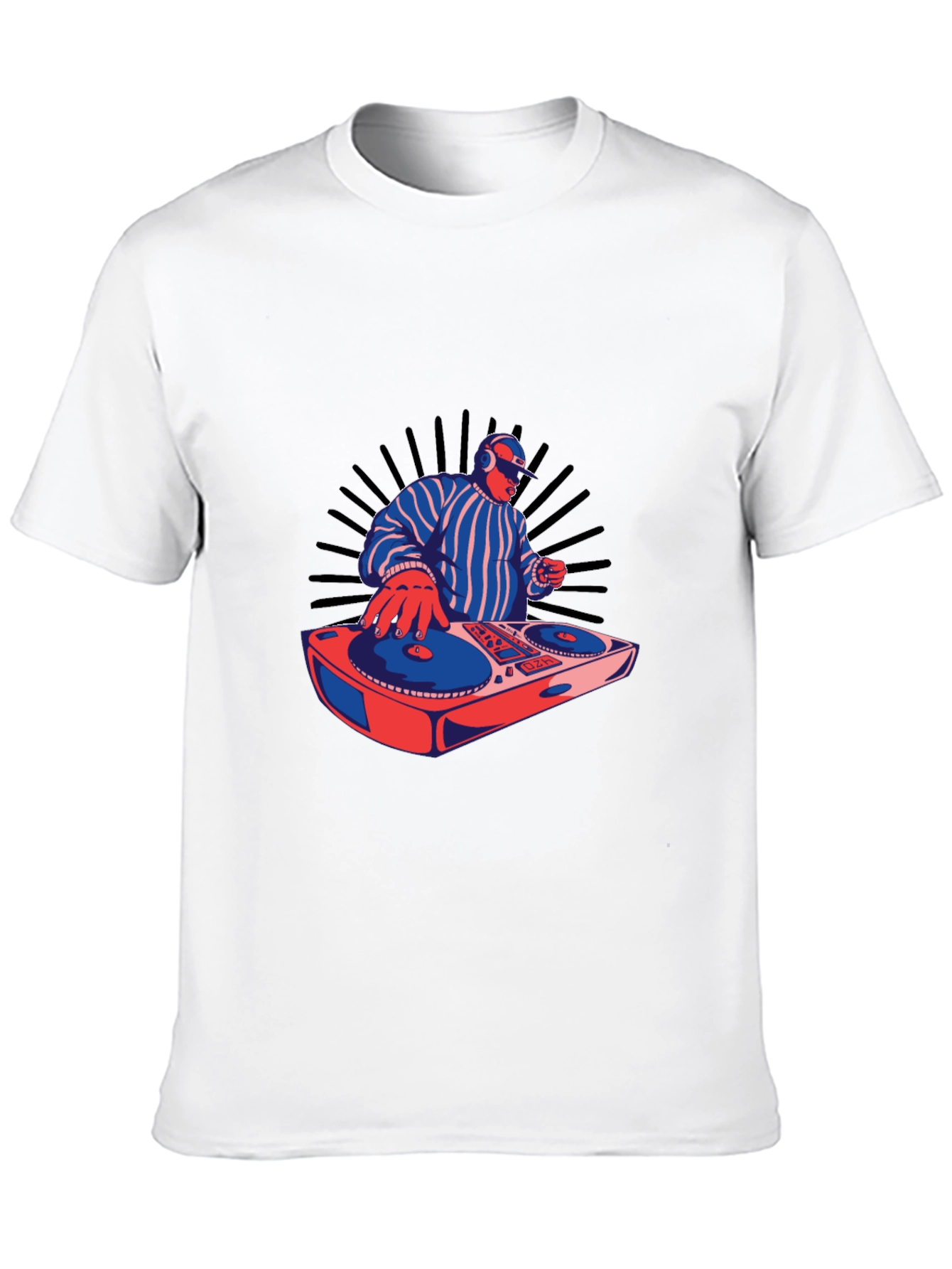 DJ Turntable Graphic T-Shirt