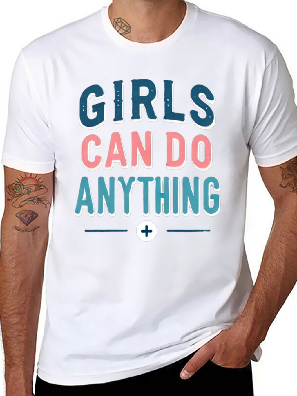Girls Can Do Anything Graphic Tee