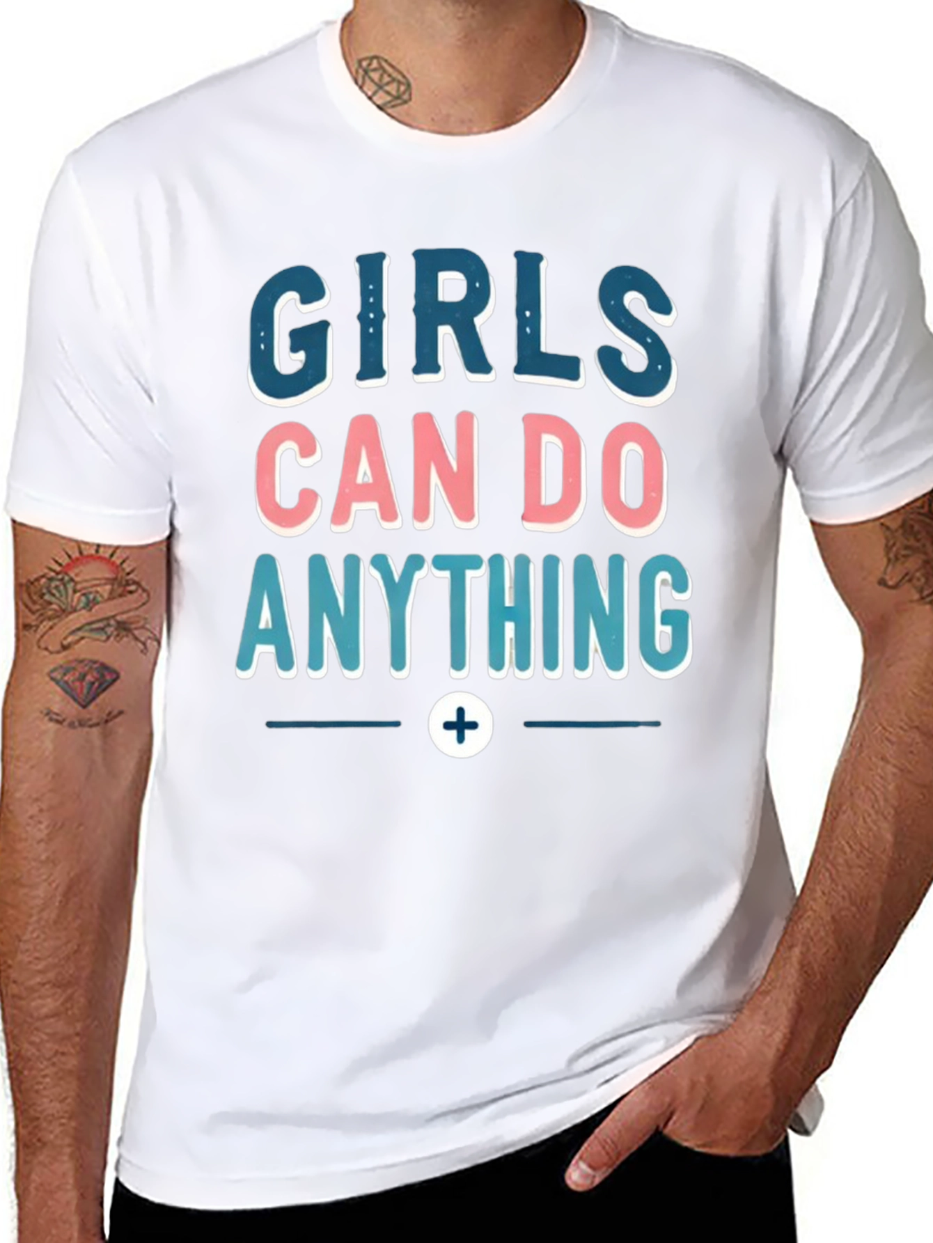 Girls Can Do Anything Graphic Tee