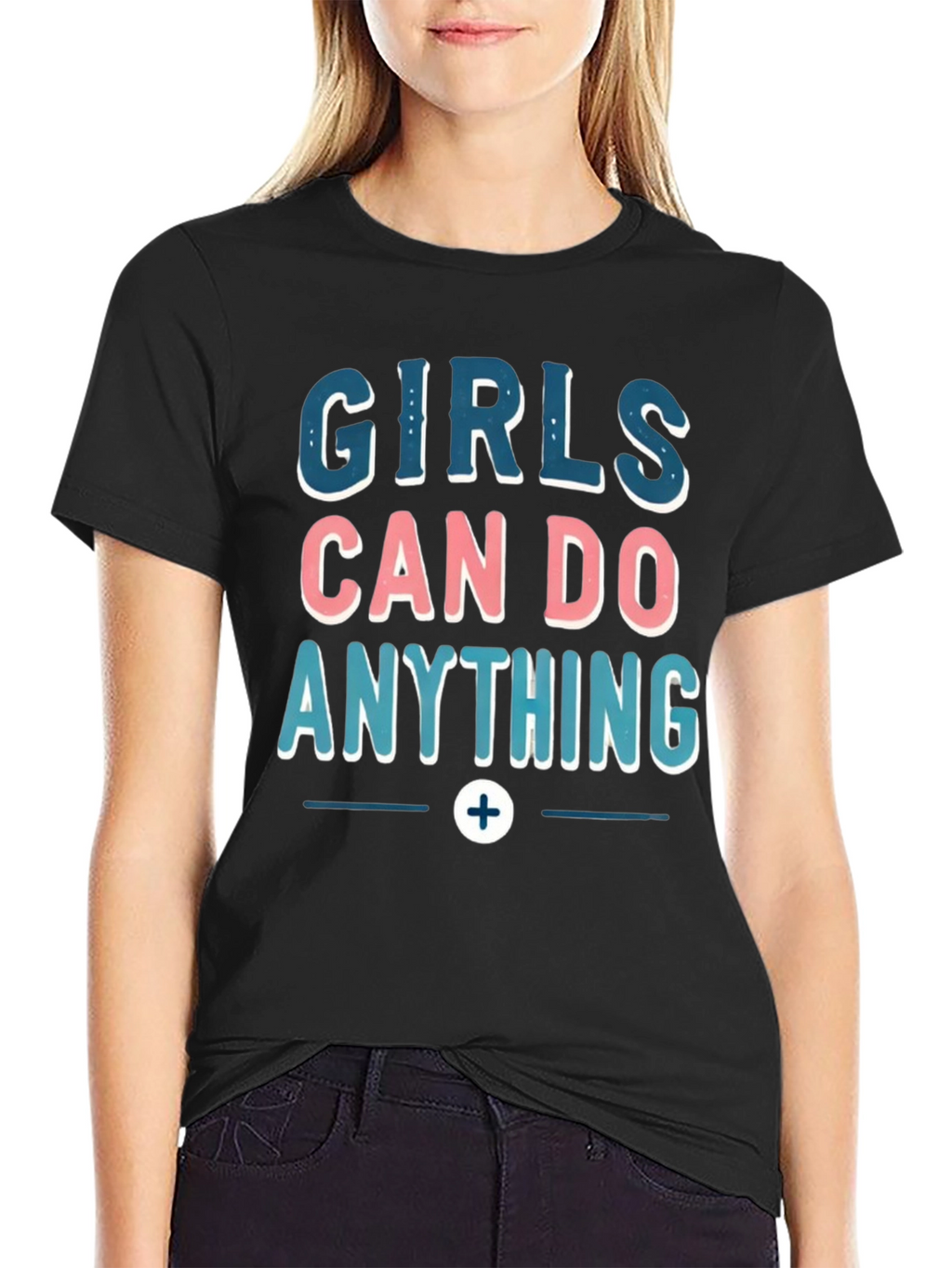 Girls Can Do Anything Graphic Tee