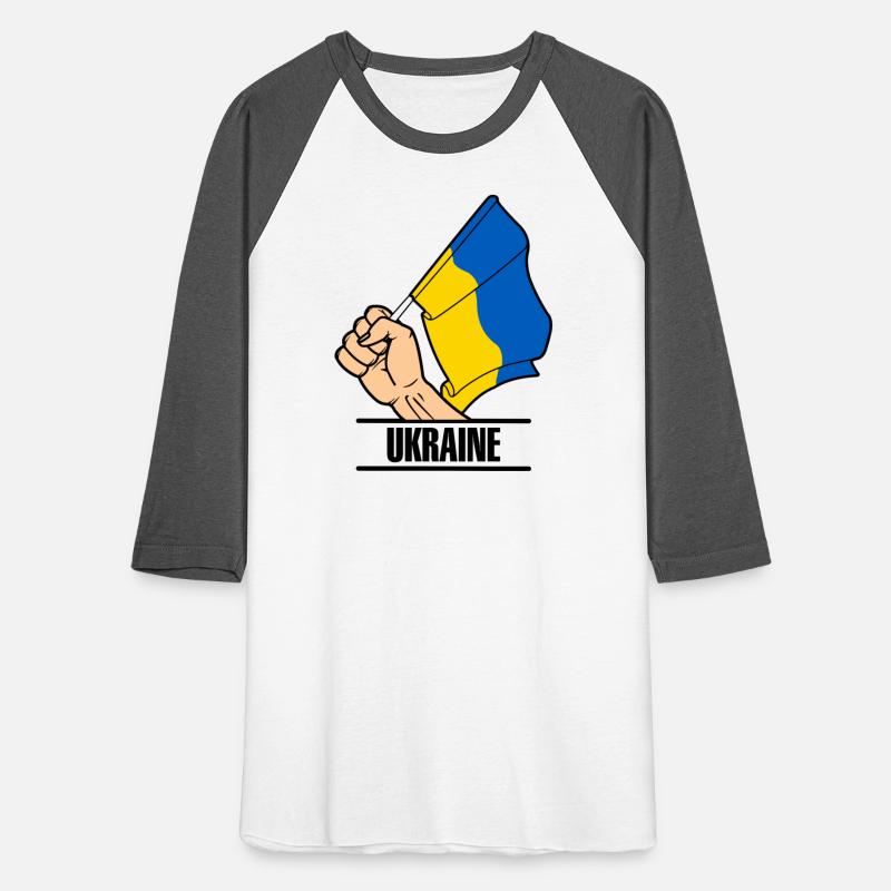 Flag Ukraine fist text´UKRAINE´
