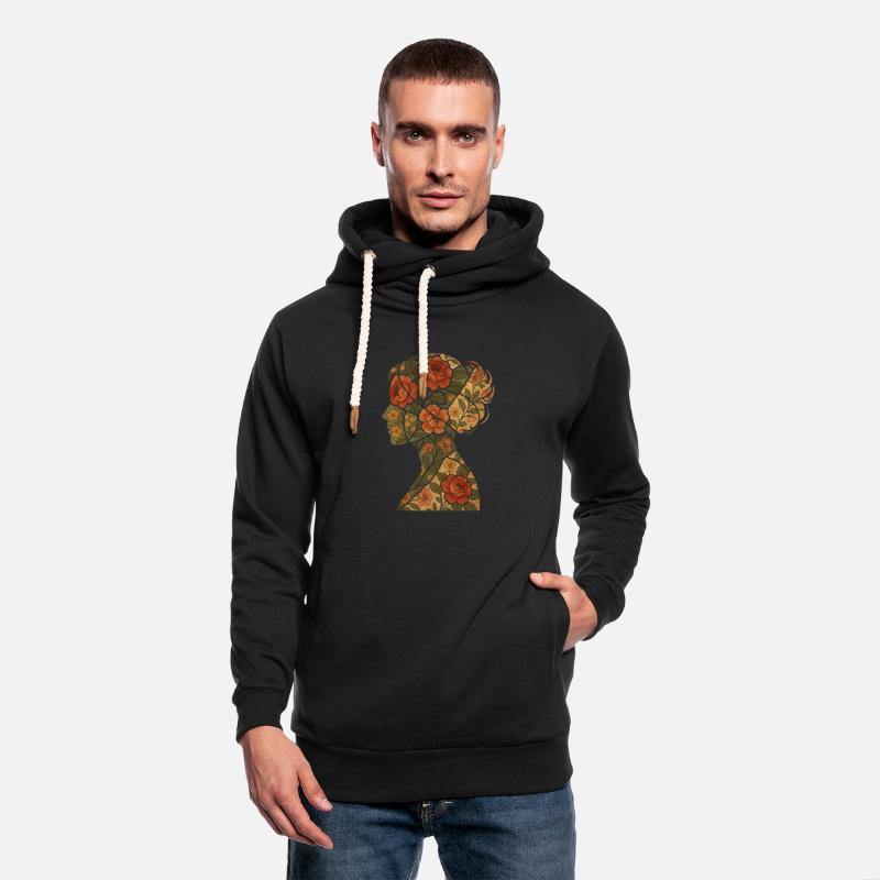 Floral Skull Art Illustration