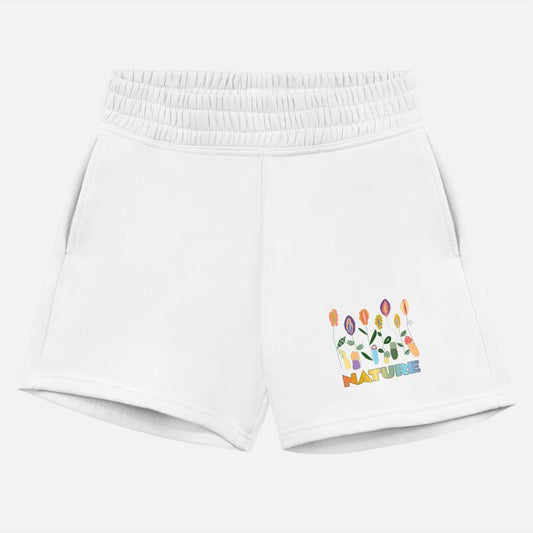 Flower Meadow with Mushrooms. Body Positivity.