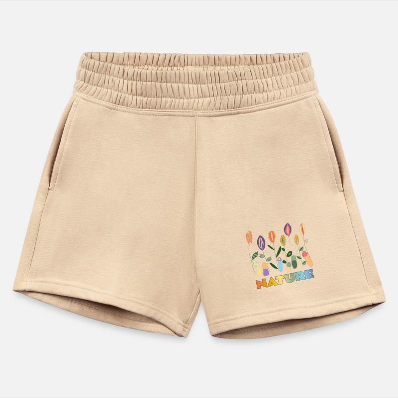 Flower Meadow with Mushrooms. Body Positivity.