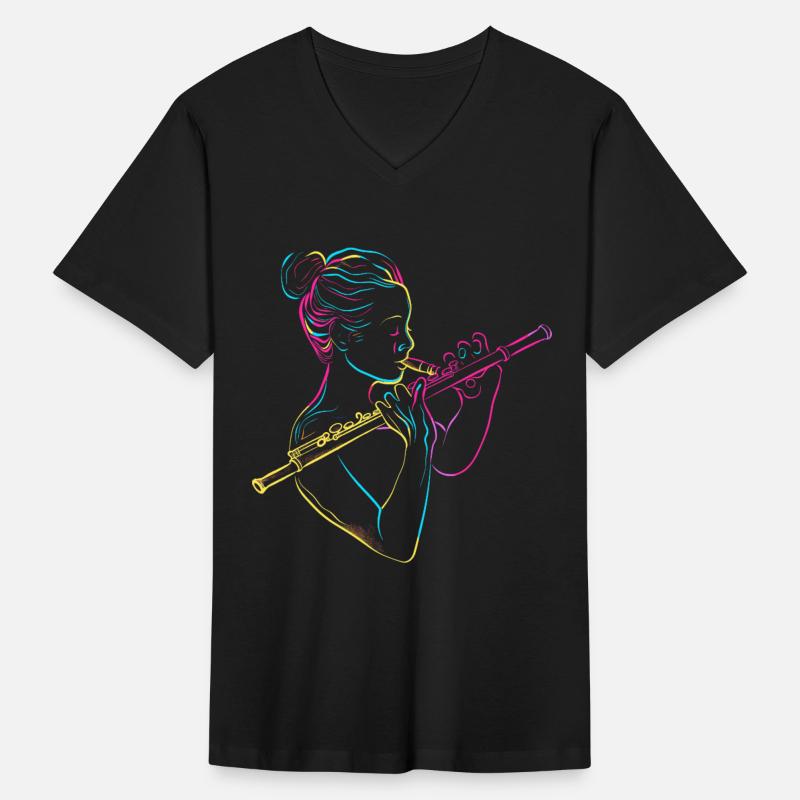 Flute Girl 80s Look