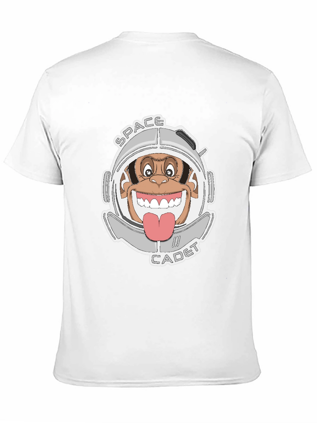 Space Cadet Monkey Graphic T-Shirt - Black