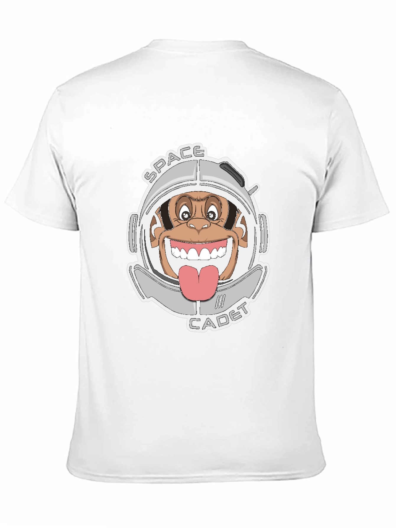 Space Cadet Monkey Graphic T-Shirt - Black