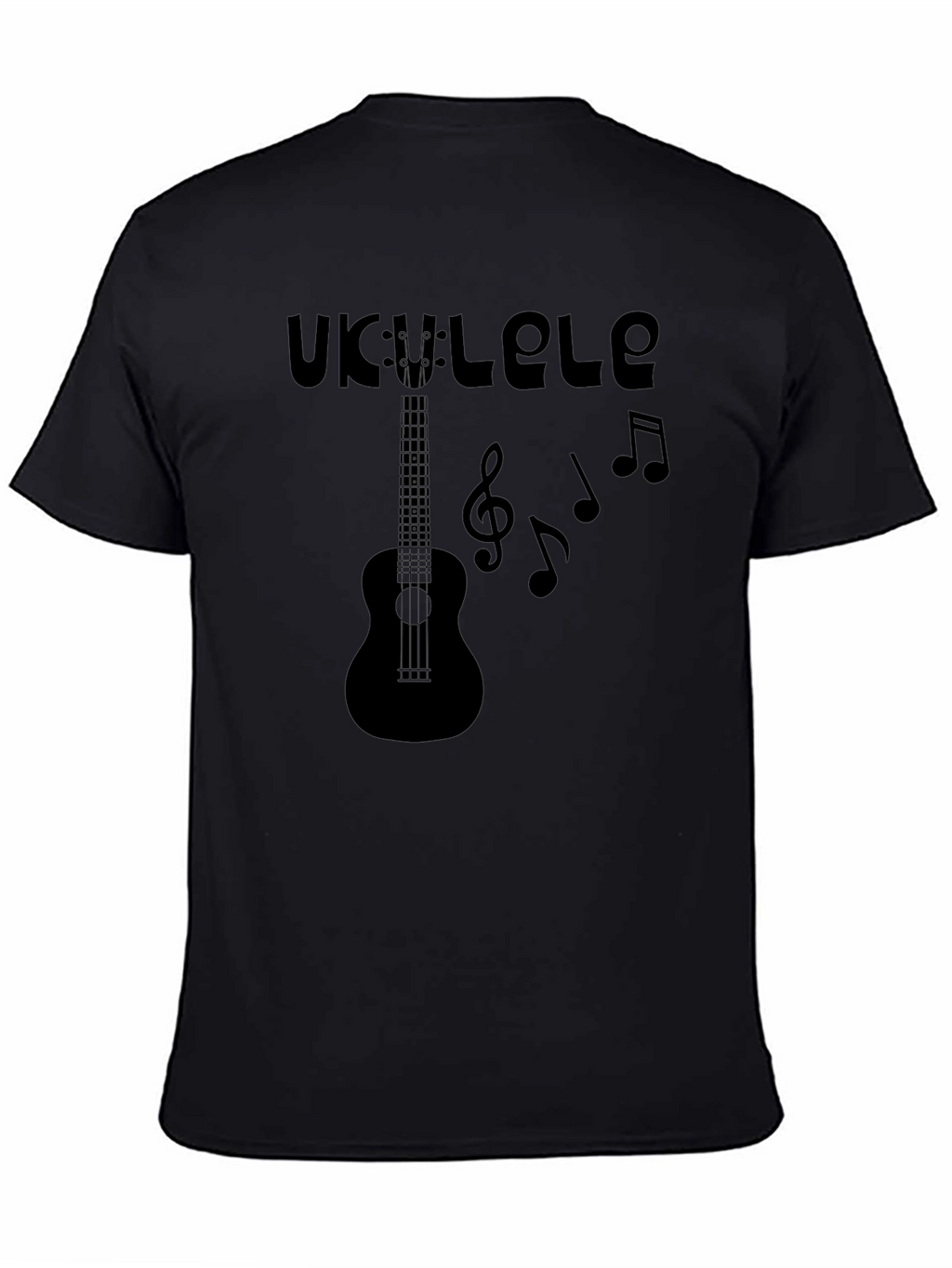 Ukulele Graphic T-Shirt - Music Lover Tee