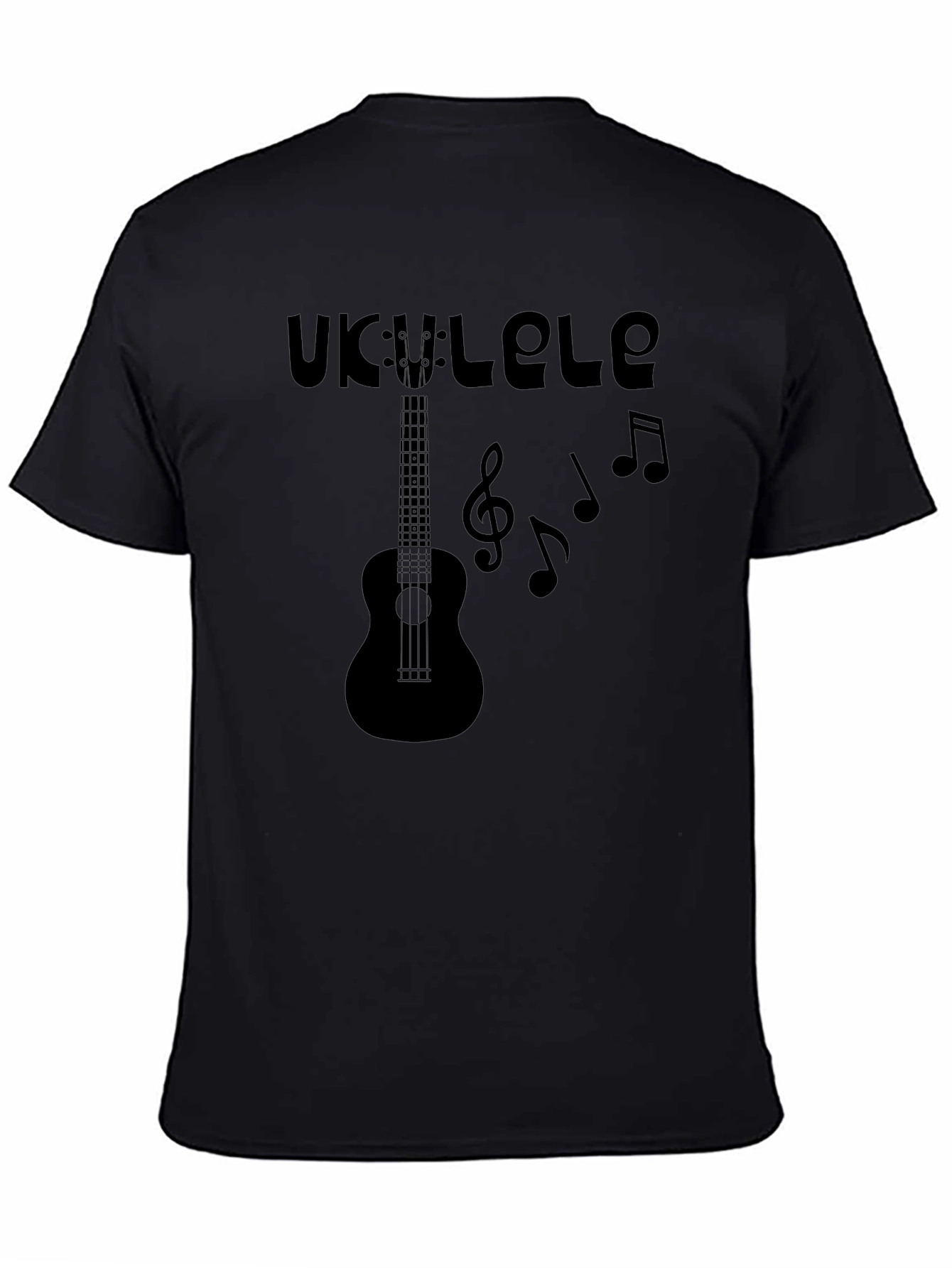 Ukulele Graphic T-Shirt - Music Lover Tee