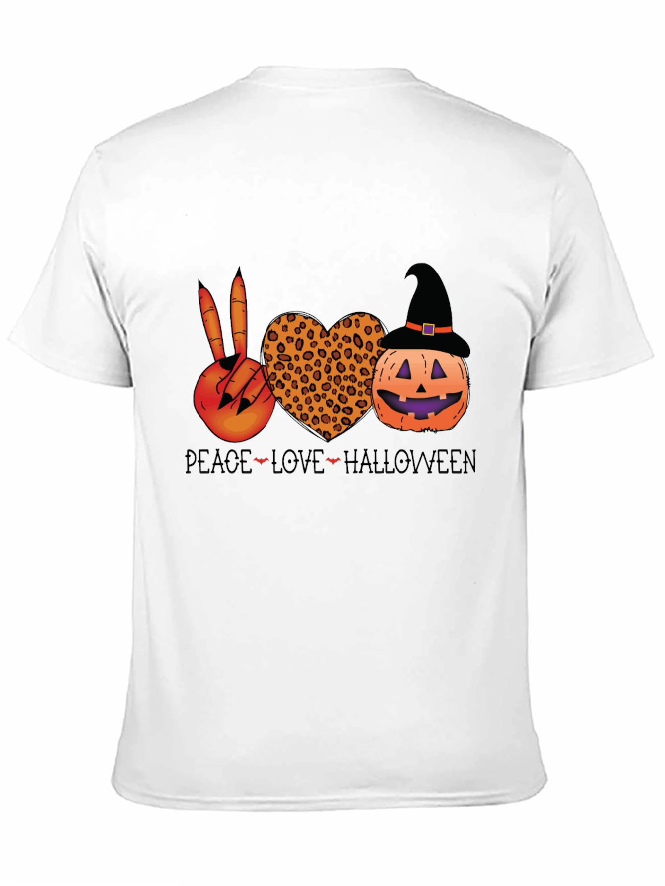 Peace Love Halloween T-Shirt